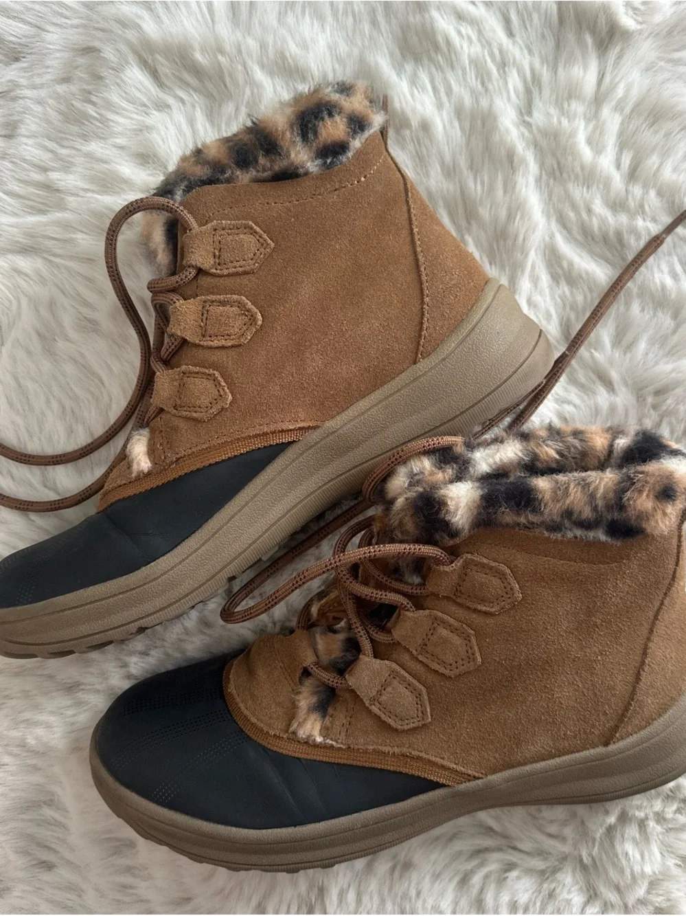 Baretraps Stay Dry Leopard Shoes